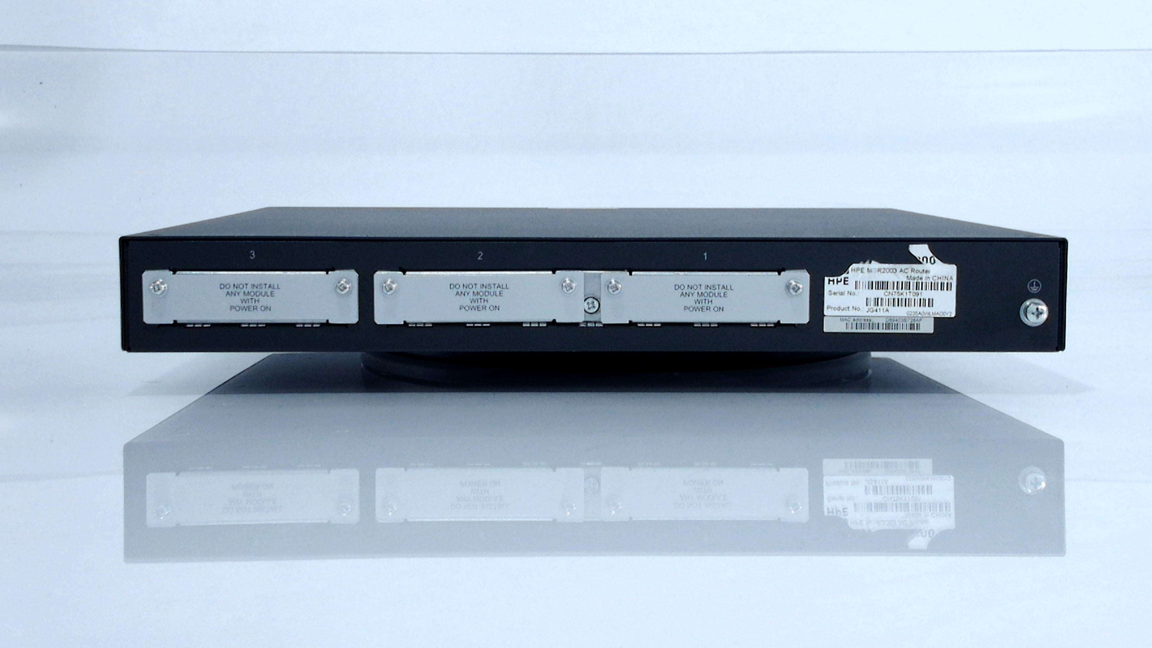 HPE MSR2003 AC Router, Black (Certified Refurbished) – Inteleca