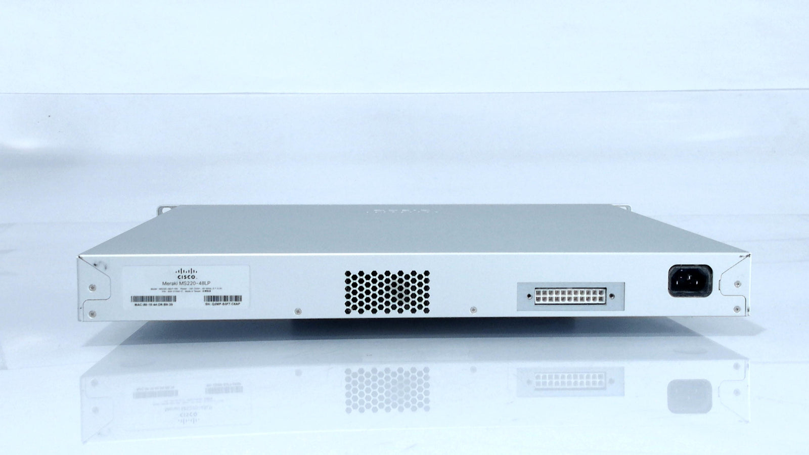 CISCO MS220-48LP-HW Meraki MS220-48LP L2 Cld-Mngd 48 Port GigE 370W PoE Switch (Certified Refurbished)