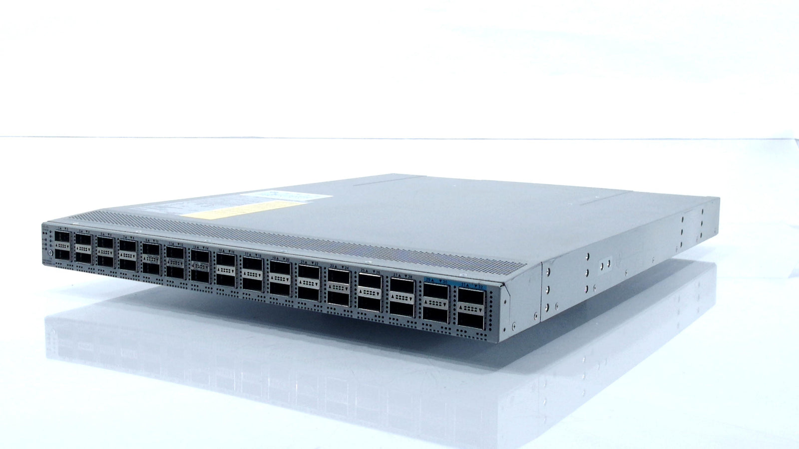 Cisco N9K-C93180LC-EX 32-Port 100Mbps SFP 1U Specialty Switch, Silver (New Open Box)