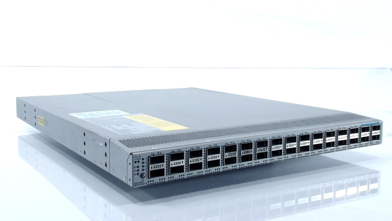 Cisco N9K-C93180LC-EX 32-Port 100Mbps SFP 1U Specialty Switch, Silver (New Open Box)