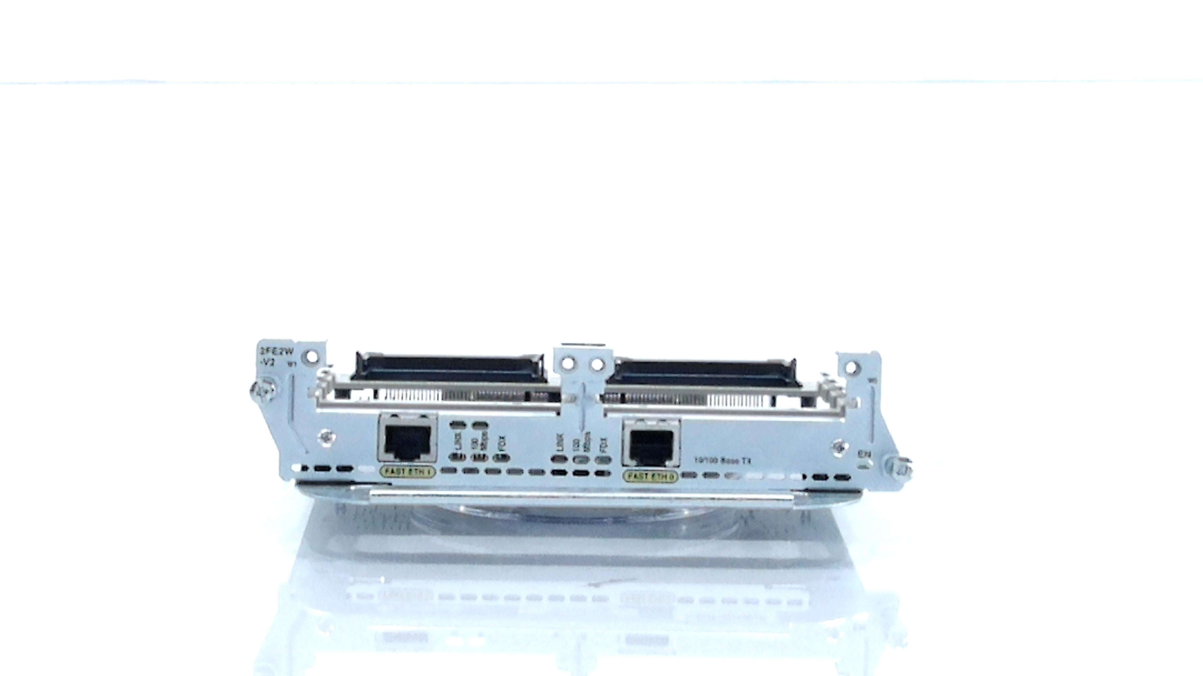 CISCO NM-2FE2W-V2 - 2-port 10/100 Ethernet with 2 WAN CISCO NM-2FE2W-V2 - 2-port 10/100 Ethernet with 2 WAN
