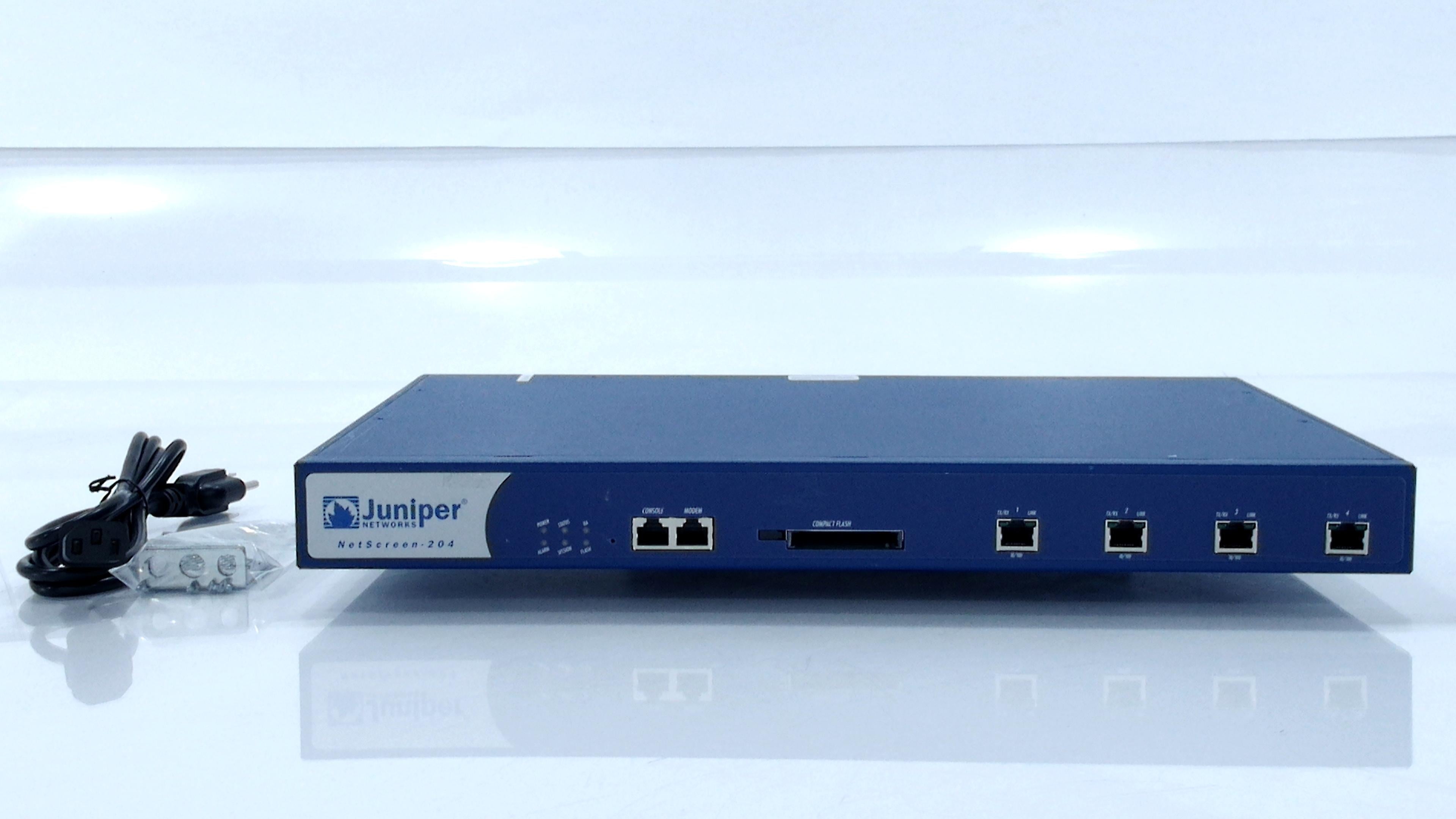 JUNIPER NS-204-001 NETSCREEN ADVANCED FIREWALL (Certified Refurbished)