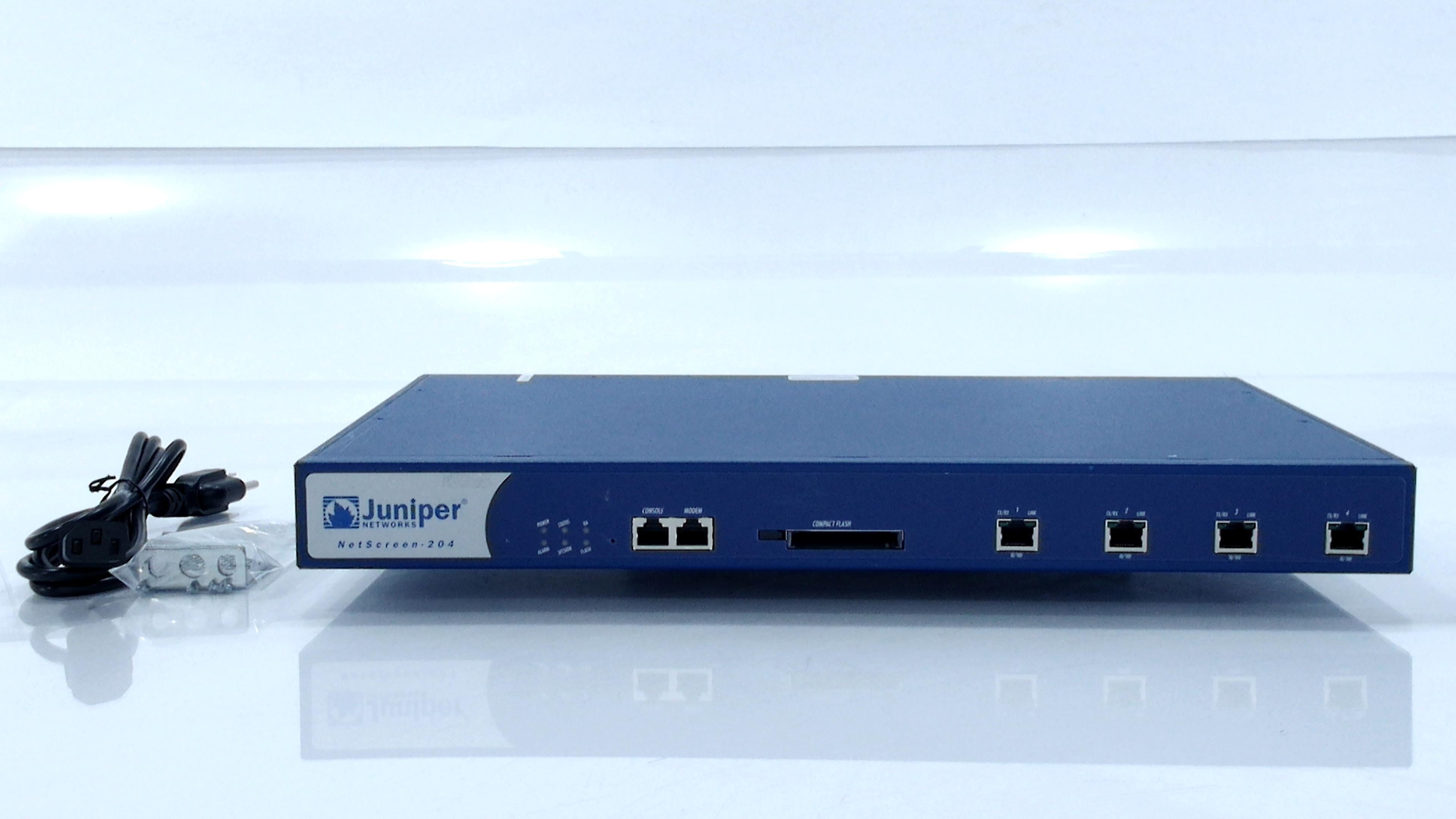 JUNIPER NS-204-001 NETSCREEN ADVANCED FIREWALL (Certified Refurbished ...