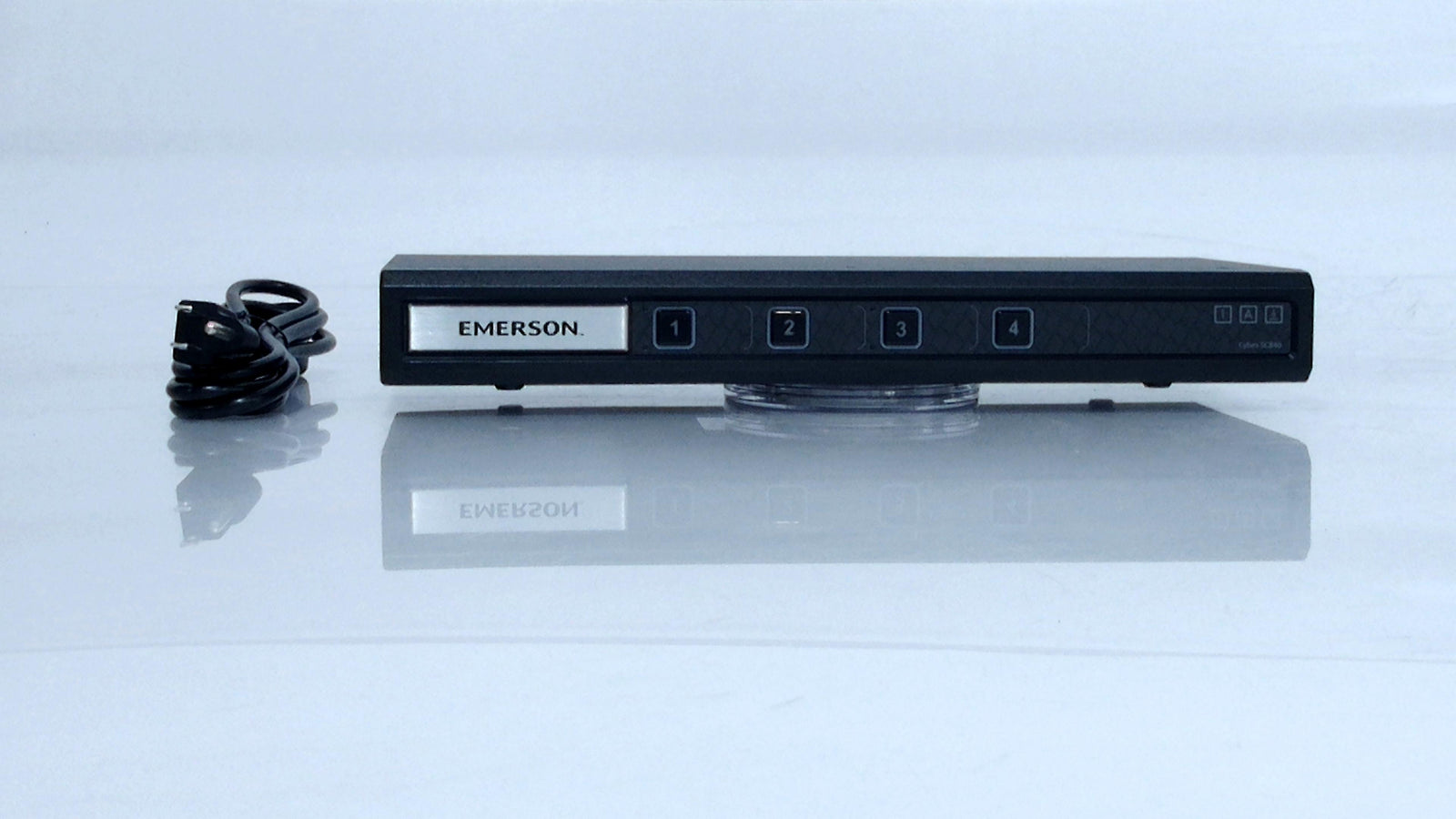 Vertiv Sc840-001 4-Port 100Mbps RJ45 Desktop Specialty Switch, Black