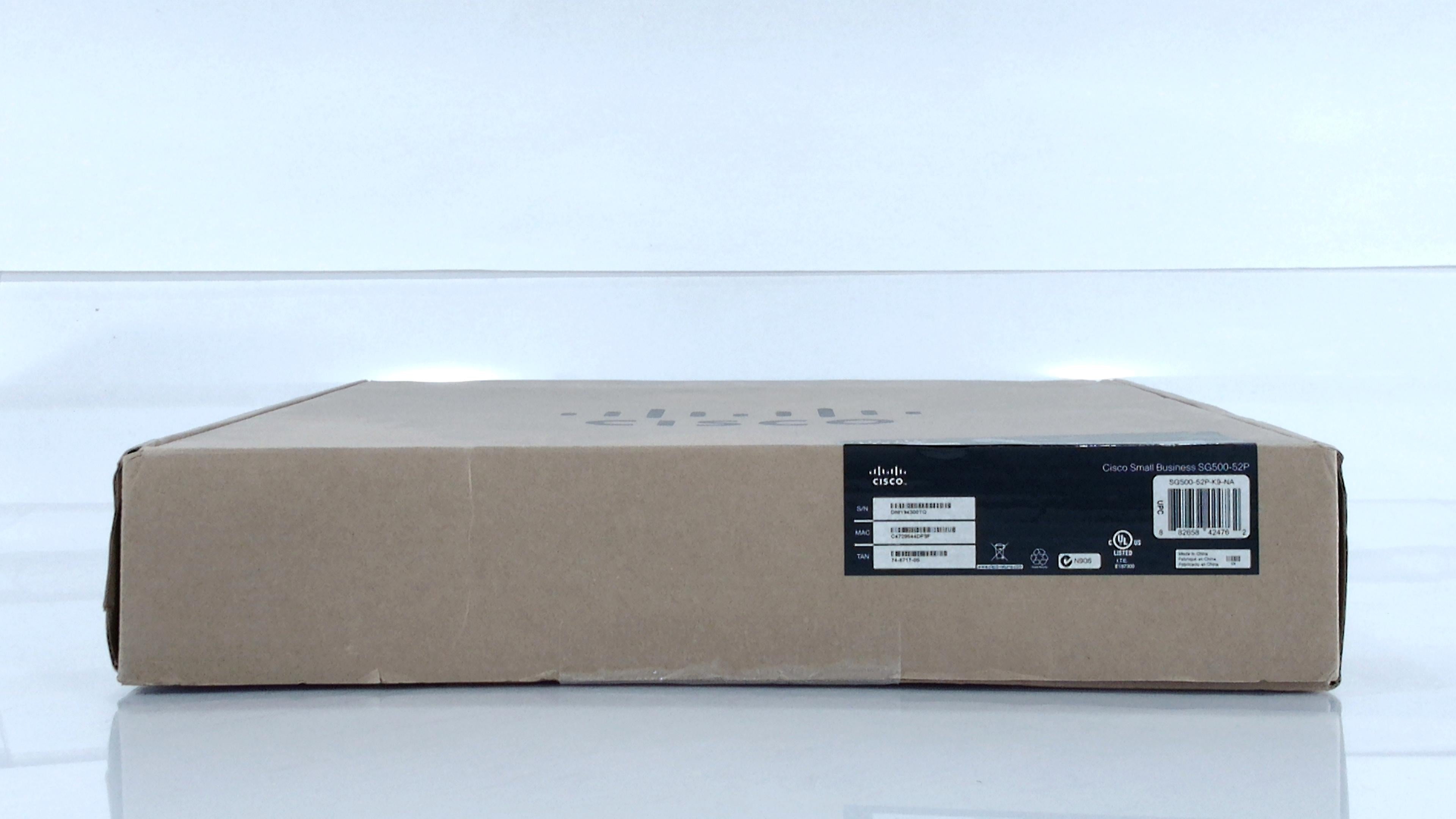 CISCO SG500-52P-K9-NA 52P 52-port Gigabit POE Stackable Managed Switch