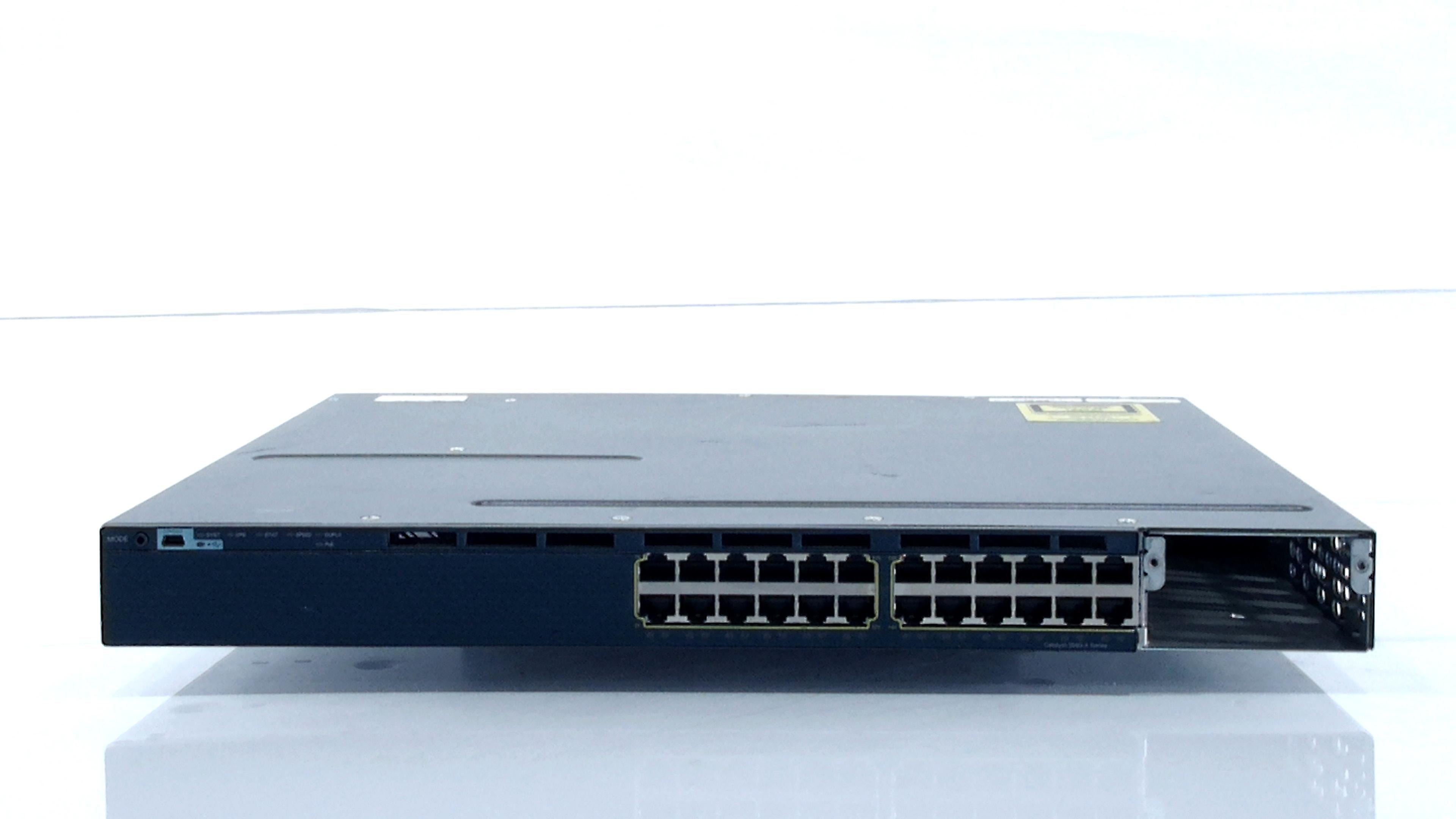 Cisco WS-C3560X-24T-L 24-Port 100Mbps RJ45 Desktop Specialty Switch, Blue (Refurbished)