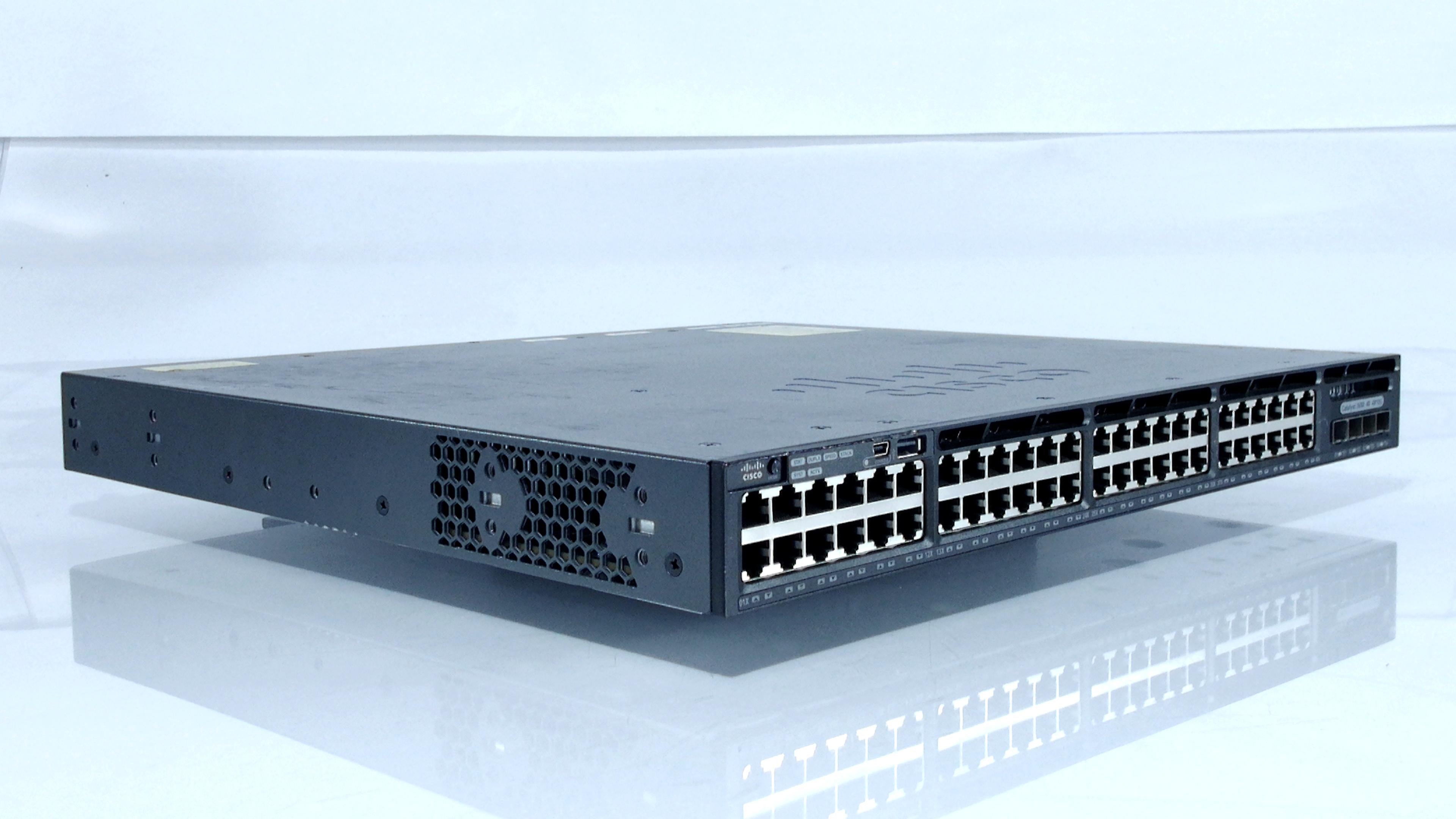 CISCO WS-C3650-48TQ-S Catalyst 3650 48 Port Data 4x10G Uplink IP Base (Refurbished)