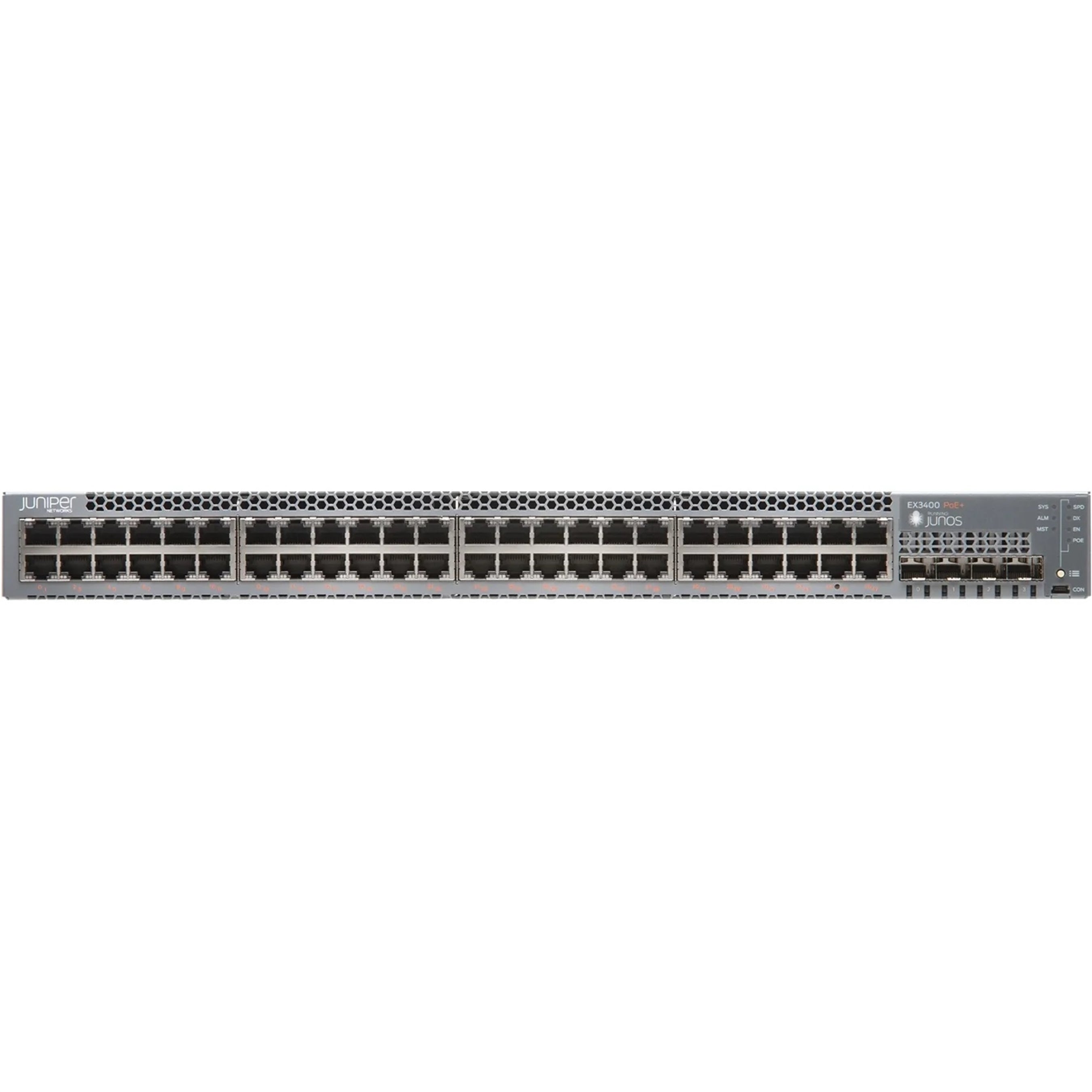 Juniper Networks EX Series EX3400-48P switch (Certified Refurbished)