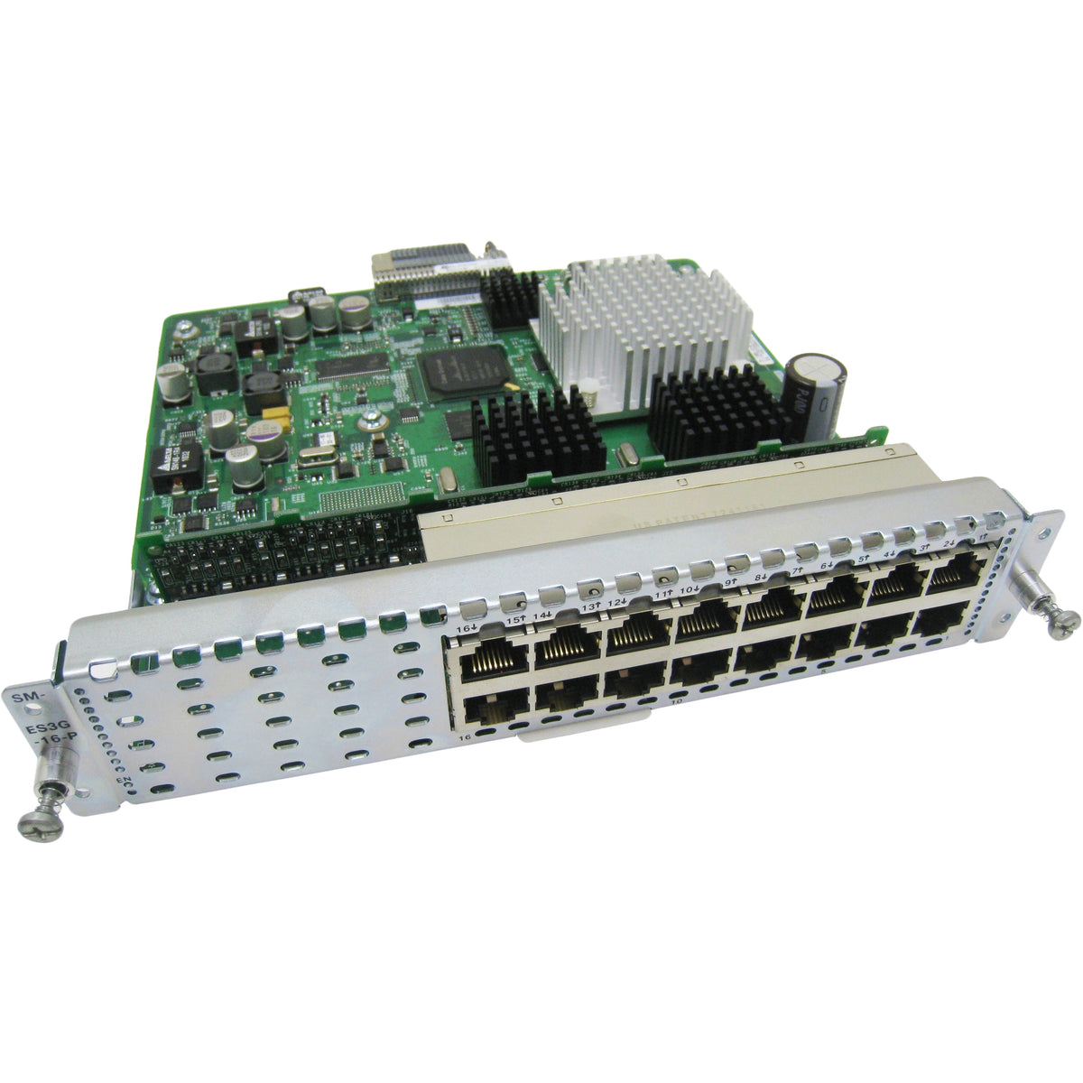 Enhanced Service Access Module Cisco SM-ES2-16-P Enhanced EtherSwitch Service Module (Scratch and Den ...