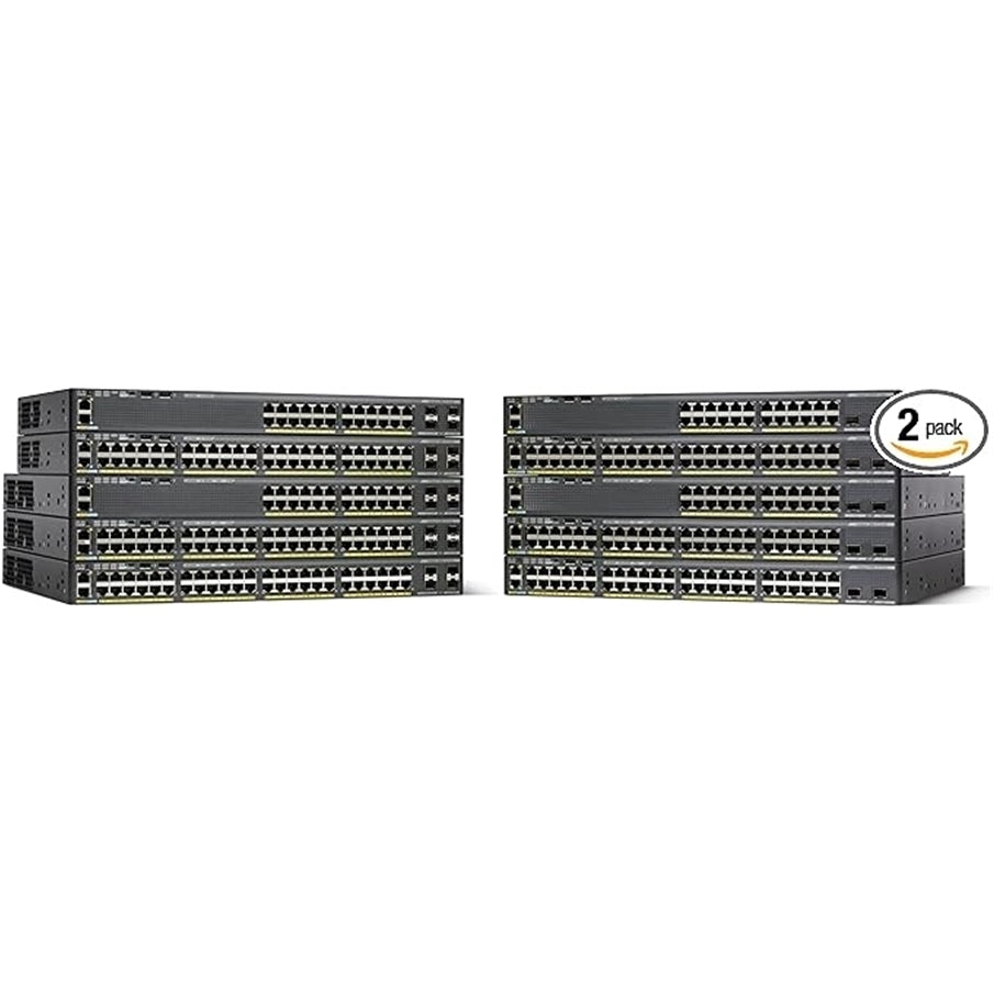 Cisco WS-C2960XR-24PD-I 24-Port AFO Network Switch