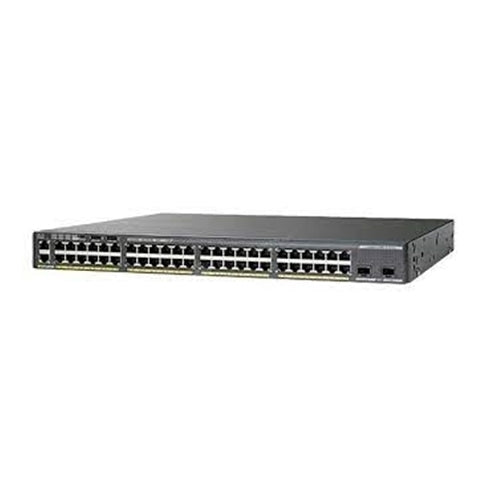 Cisco WS-C2960XR-48LPS-I,USED 48-Port WiFi 5 100Mbps RJ45 Desktop Specialty Switch, Black (Refurbished)