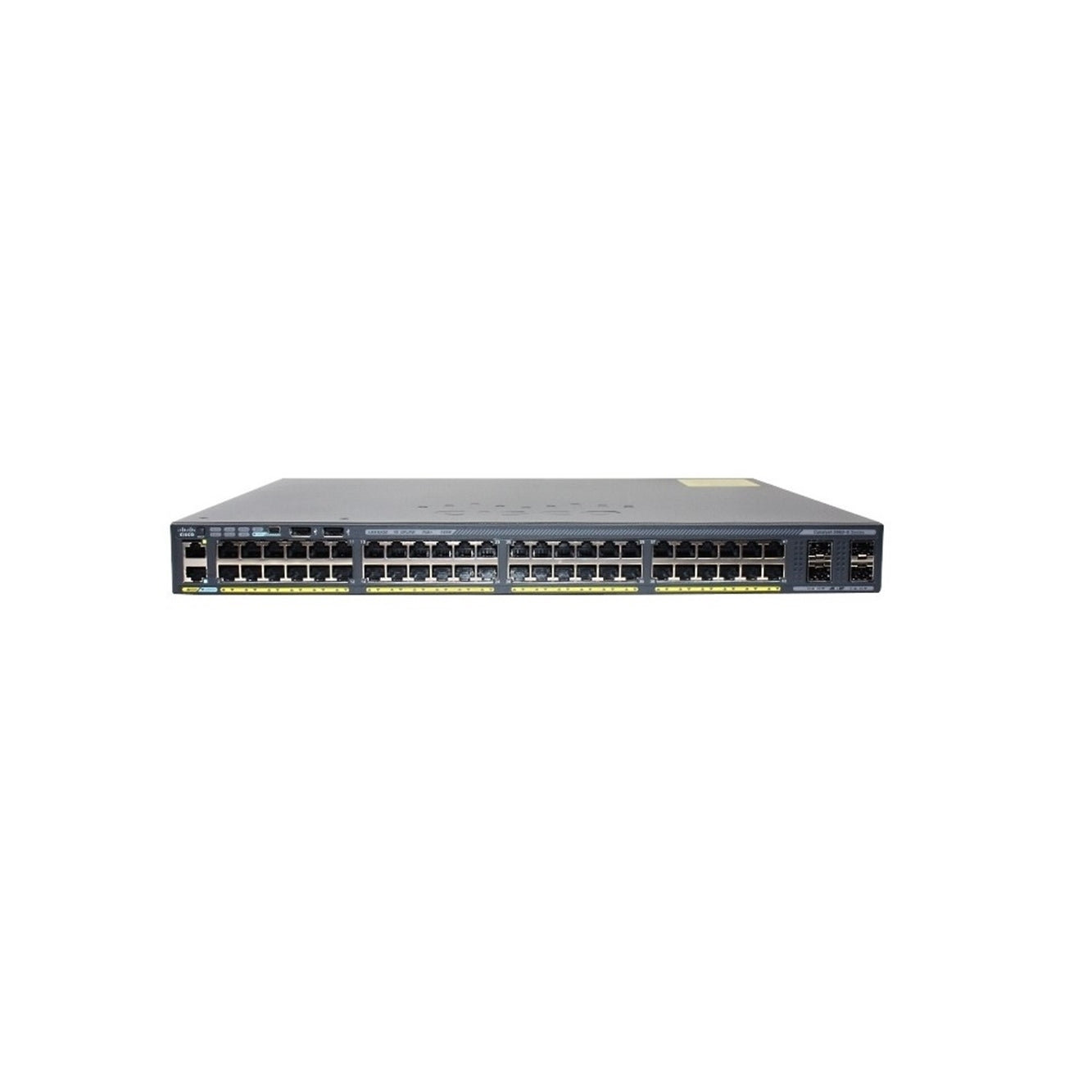 Cisco 2960X-48FPS-L 48-Port 100Mbps RJ45 1U Specialty Switch, Black (Refurbished)