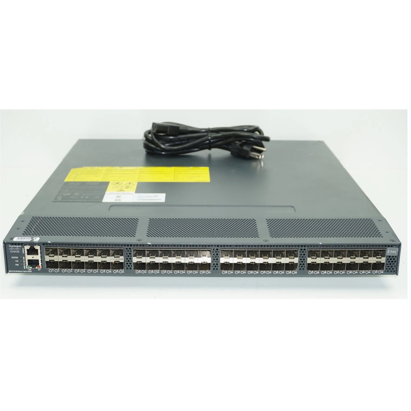 Cisco DS-C9148-48P-K9 48-Port 100Mbps SFP 1U Specialty Switch, Silver (Used - Good)