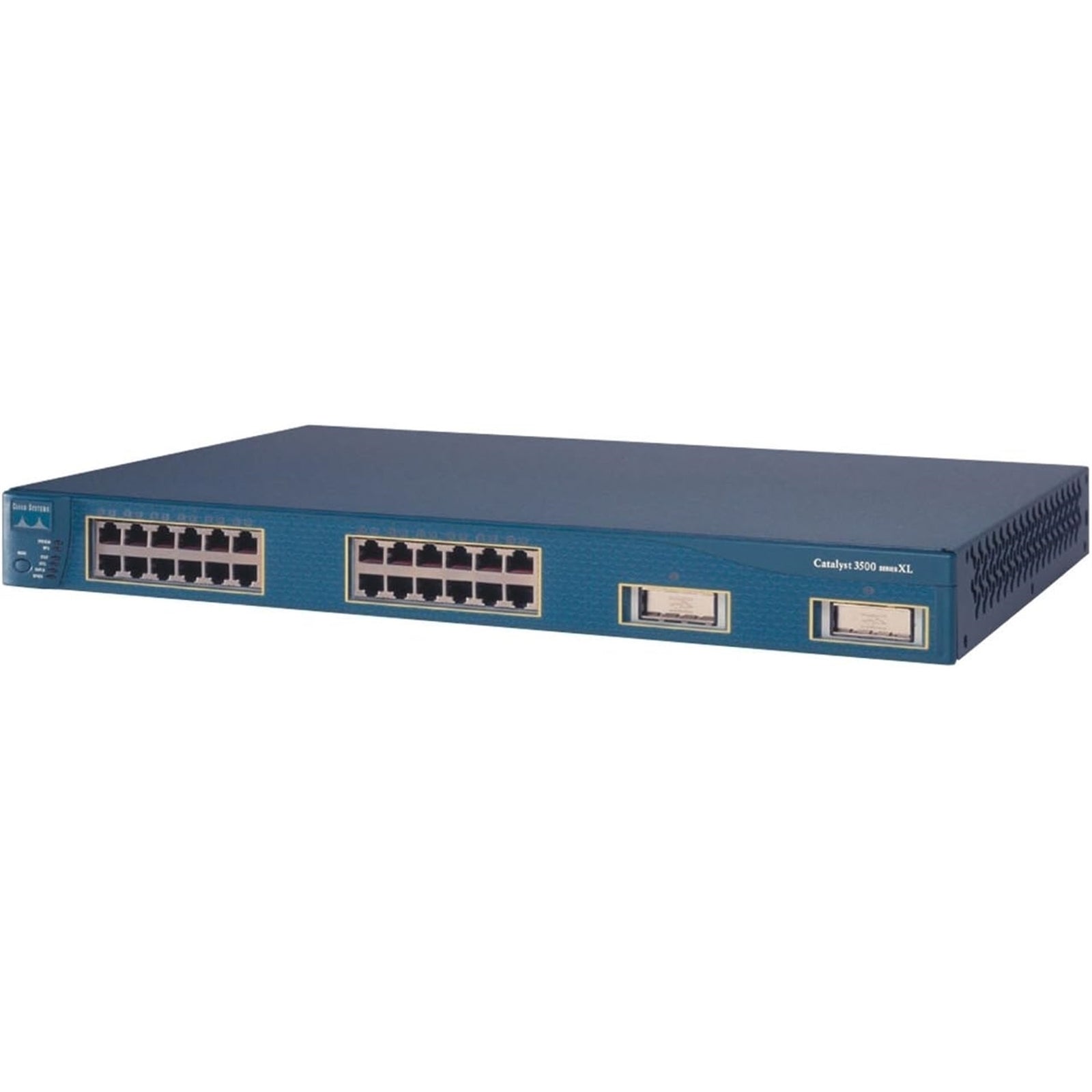 Cisco WS-C3550-24-FX-SMI 24-Port 100Mbps RJ45 Desktop Specialty Switch, Blue (Scratch and Dent)