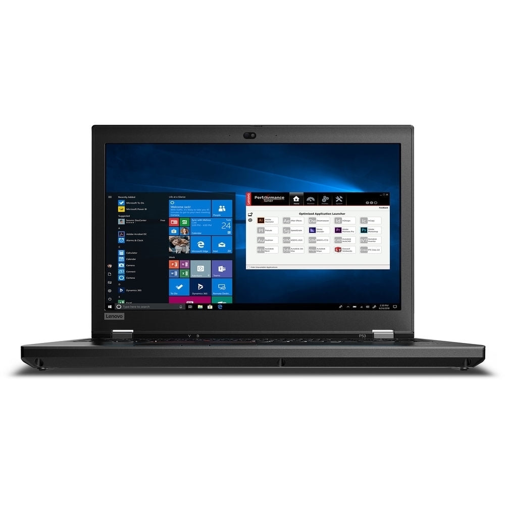 Lenovo ThinkPad P53 15.6" 64GB 1TB SSD Core™ i7-9750H 2.6GHz WIN11P, Black (Certified Refurbished)