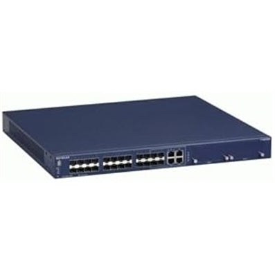 Netgear GSM7328FS 28-Port 100Mbps RJ45 1U Switch, Blue (New Open Box)