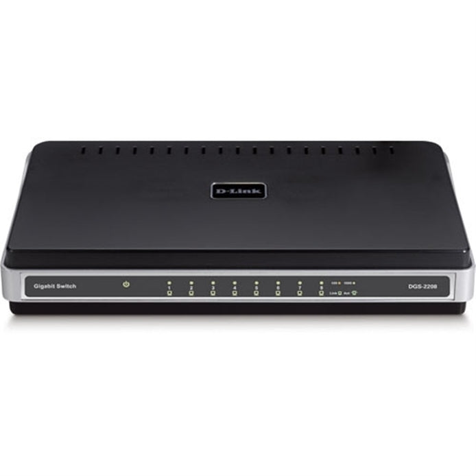 D-Link 8-Port 10/100/1000 Mbps Ethernet Desktop Switch