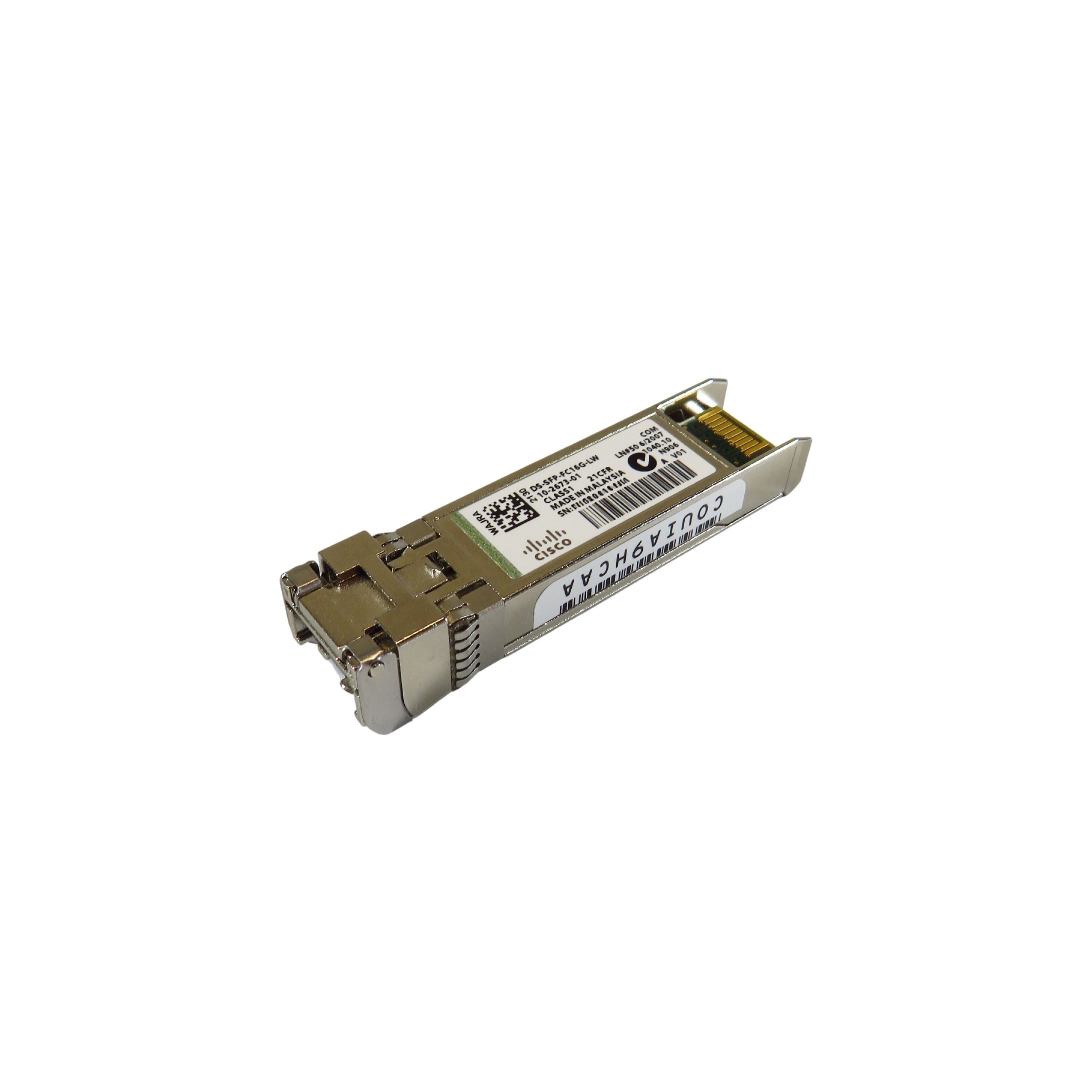 CISCO DS-SFP-FC16G-LW Cisco Fibre Channel Longwave SFP+ (Certified Refurbished)