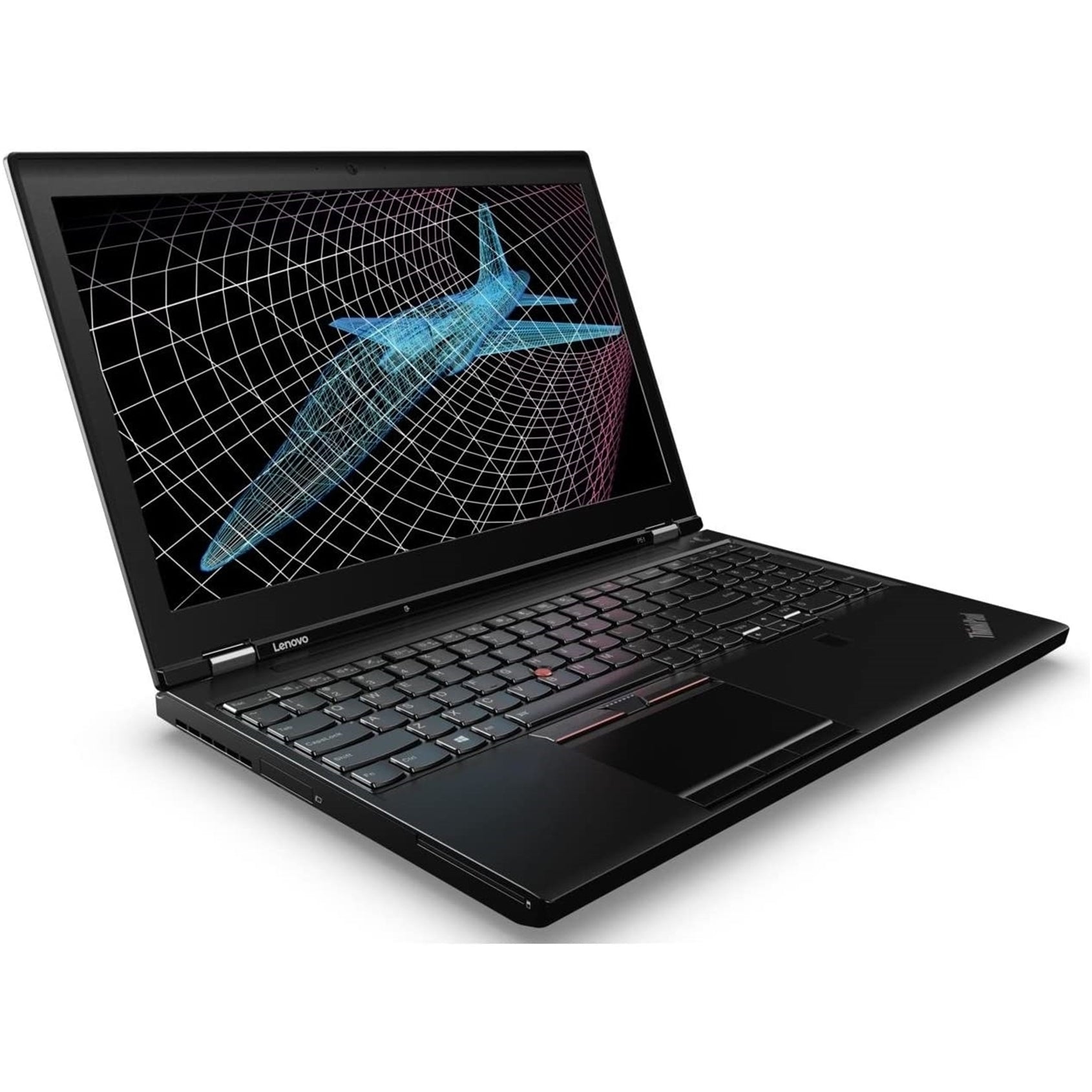 Lenovo ThinkPad P51 Workstation 15.6" 64GB 1TB SSD Core™ i7-7820HQ 2.9GHz NO OS, Black (Used - Good)