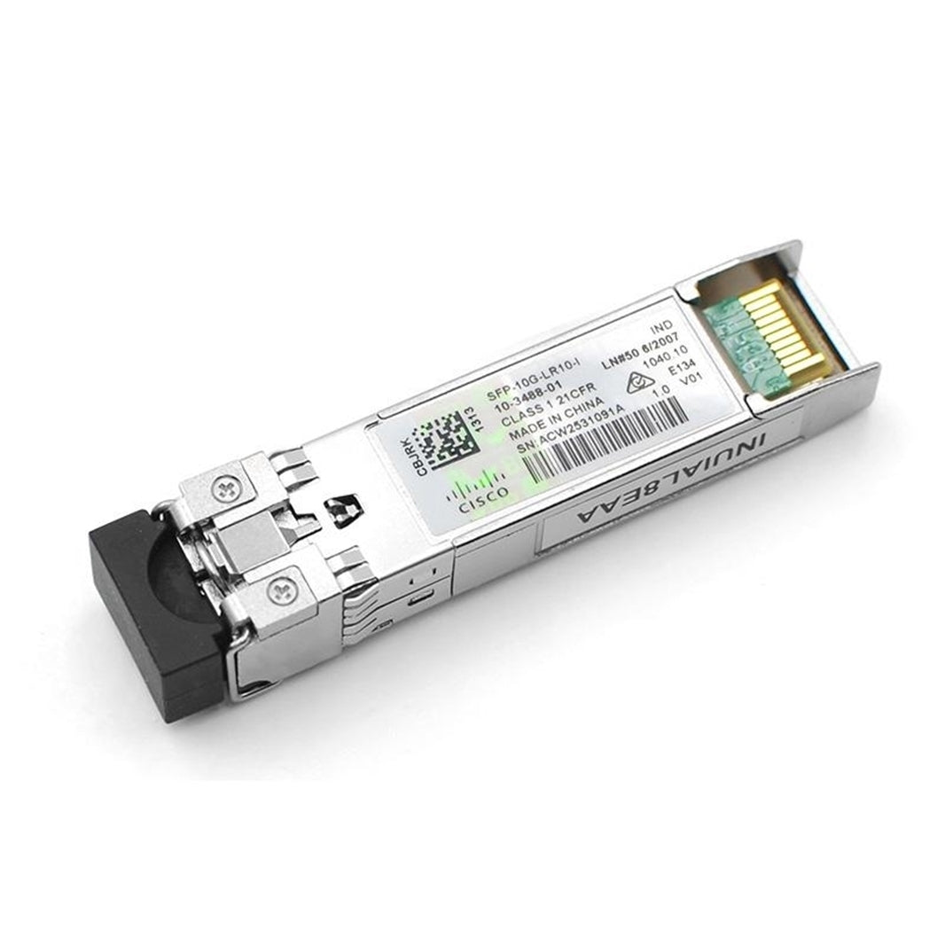 Cisco SFP-10G-LR10-I 10GBASE-LR, CPRI, SFP Module, Industrial Temp (Certified Refurbished)