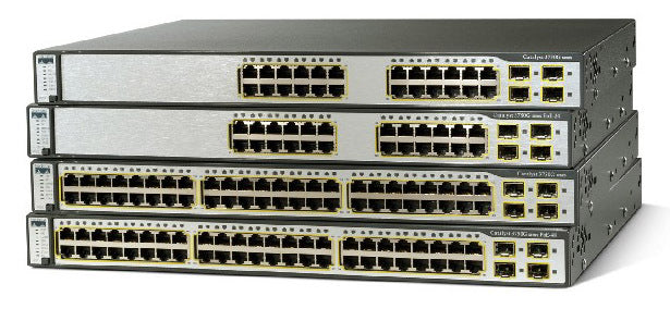 Cisco Catalyst WS-C3750G-12S-S network switch Managed 1U
