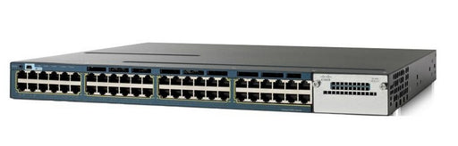 Cisco WS-C3560X-48PF-E network switch Managed Gigabit Ethernet (10/100/1000) Power over Ethernet (PoE) 1U Black