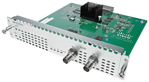 Cisco SM-X-1T3/E3 network switch module