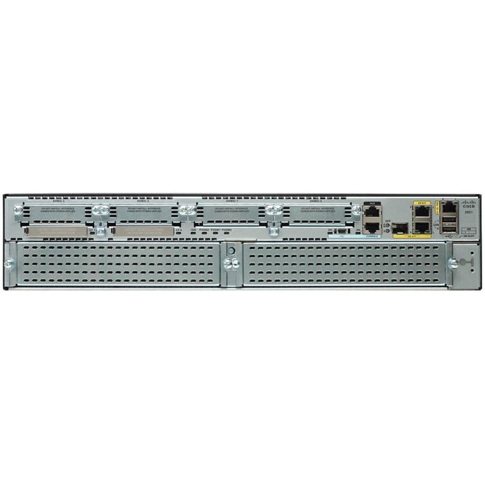 Cisco 2921 wired router Gigabit Ethernet Black