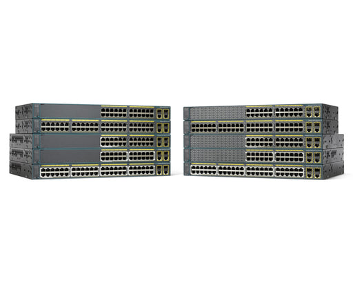 Cisco Catalyst WS-C2960+48TC-L network switch Managed L2 Fast Ethernet (10/100) Black
