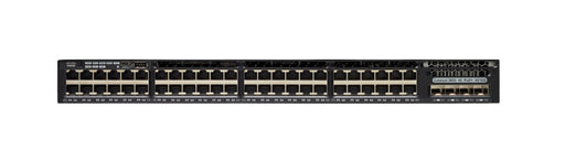 Cisco Catalyst WS-C3650-48TQ-S network switch Managed L3 Gigabit Ethernet (10/100/1000) 1U Black