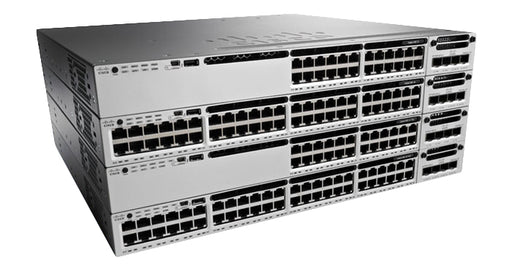 Cisco Catalyst WS-C3850-48T-E network switch Managed L3 Gigabit Ethernet (10/100/1000) Black, Grey