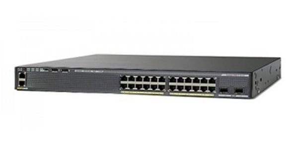 Cisco WS-C2960XR-24PD-I network switch Managed L2 Gigabit Ethernet (10/100/1000) Power over Ethernet (PoE) Black