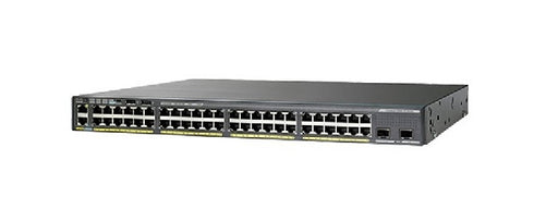 Cisco Catalyst WS-C2960XR-48TD-I network switch Managed L2 Gigabit Ethernet (10/100/1000) Black