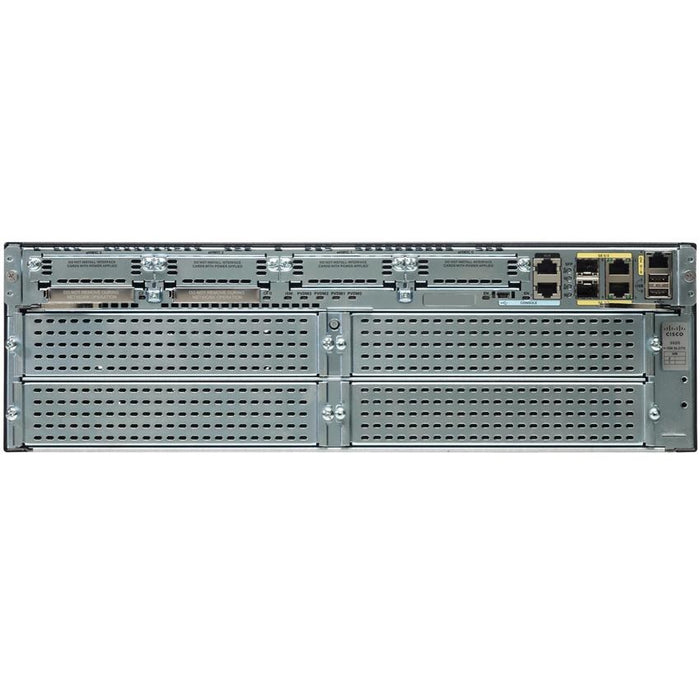 Cisco 3945E wired router Gigabit Ethernet Black