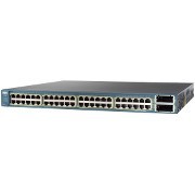 Cisco Catalyst WS-C3560E-48TD-S network switch Managed Power over Ethernet (PoE) 1U