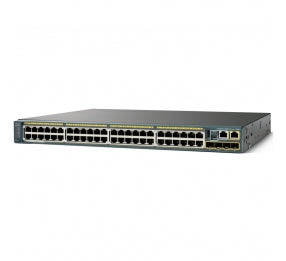 Cisco Catalyst WS-C2960S-48TS-S network switch Managed Gigabit Ethernet (10/100/1000) 1U Black