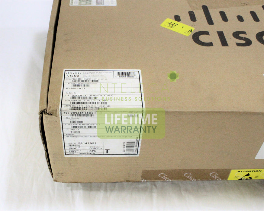 Cisco 15216-EF-40-ODD ONS 15216 40ch Mux/DeMux Exposed Faceplate Patch Panel Odd