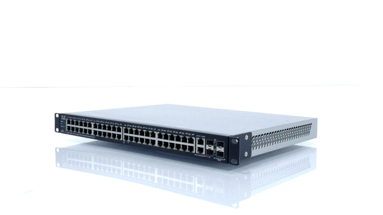 CISCO SG500-52MP-K9 Catalyst 500 Series 48x 10/100/1000 (PoE+) Stackable Switch
