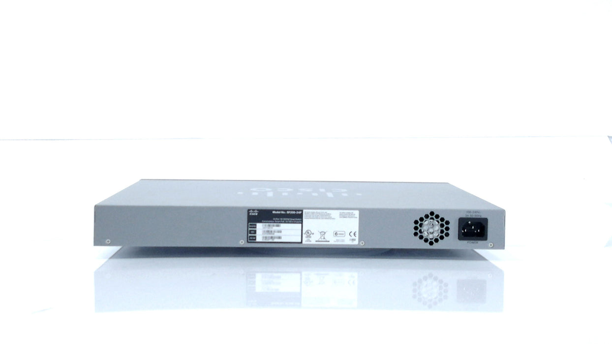 CISCO SLM224PT SF 200-24P 24-Port 10/100 PoE Smart Switch