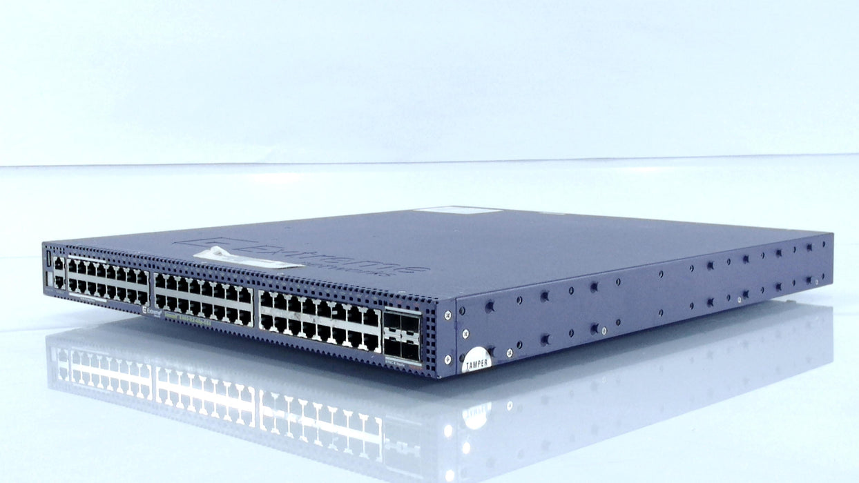 EXTREME 16719T Summit X460-G2-48p-GE4 48pt GbE PoE Switch. No RMs note condition