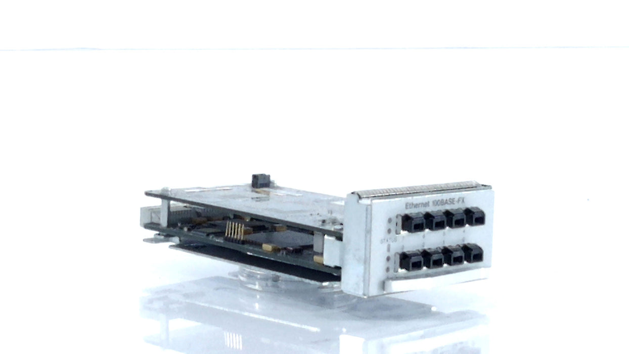JUNIPER PE-8FE-FX 8-port Fast Ethernet PIC, FX interface, MT-RJ connector, MMF