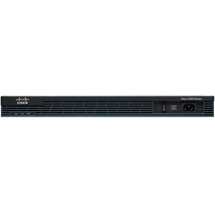 Cisco 2901 wired router Gigabit Ethernet Black