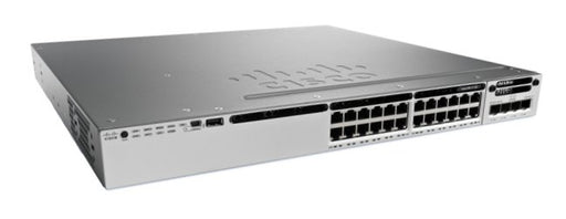 Cisco Catalyst WS-C3850-24T-E network switch Managed Black, Grey