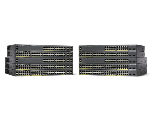 Cisco Catalyst WS-C2960X-48TD-L network switch Managed L2 Gigabit Ethernet (10/100/1000) Black