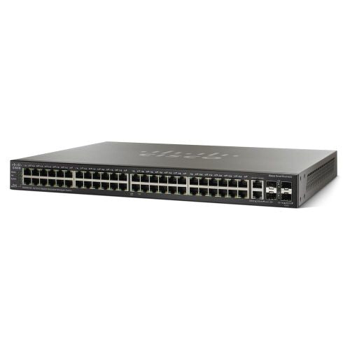 Cisco SG500-52P Managed L3 Power over Ethernet (PoE) 1U Black