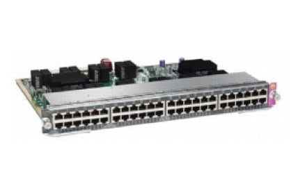 Cisco WS-X4748-UPOE+E network switch L2 Gigabit Ethernet (10/100/1000) Power over Ethernet (PoE) Silver
