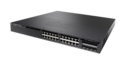 Cisco Catalyst WS-C3650-24PD-S network switch Managed L3 Gigabit Ethernet (10/100/1000) Power over Ethernet (PoE) 1U Black